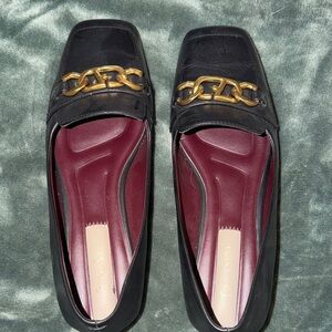 Franco sarto size 8 leather loafers